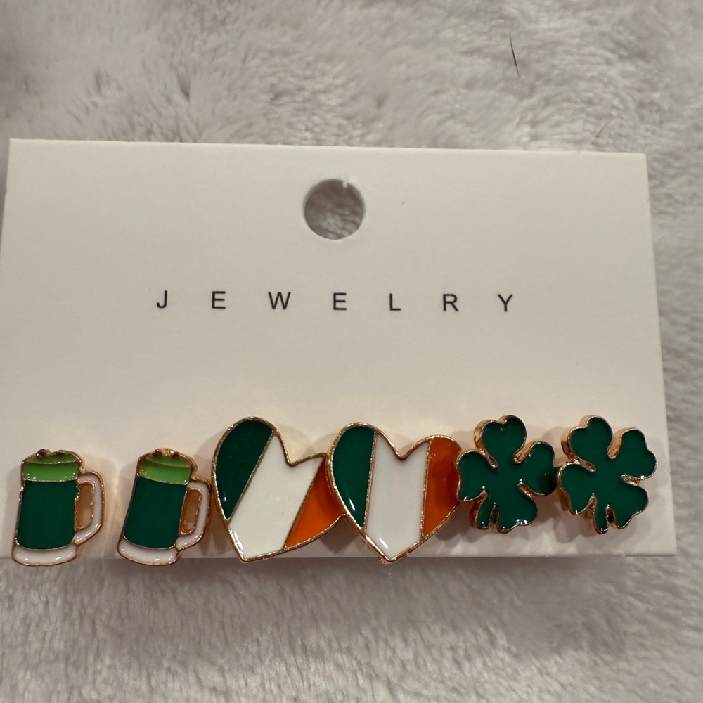 St. Patrick’s Day/Irish Themed Fashion Earring Set